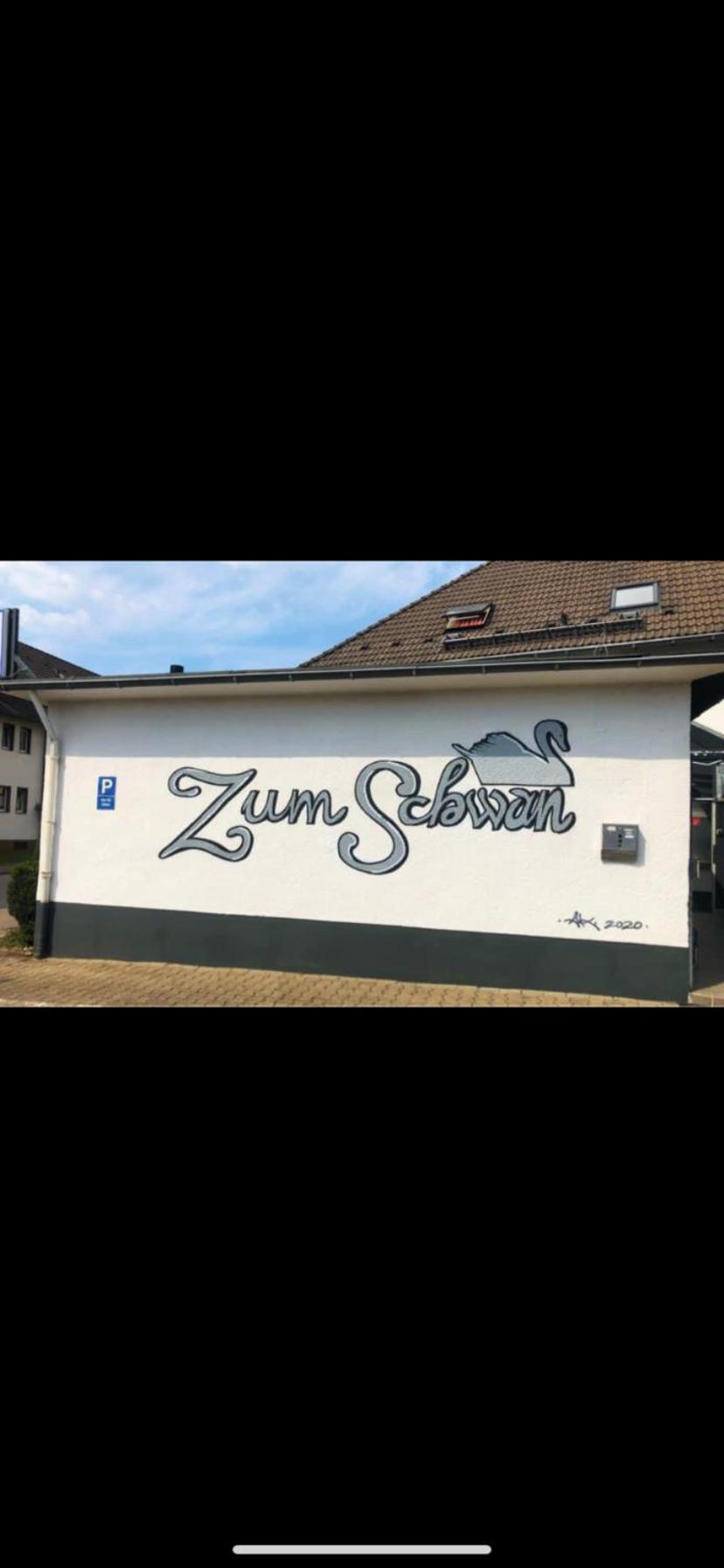 Hotel Zum Schwan Baumberg Exterior foto